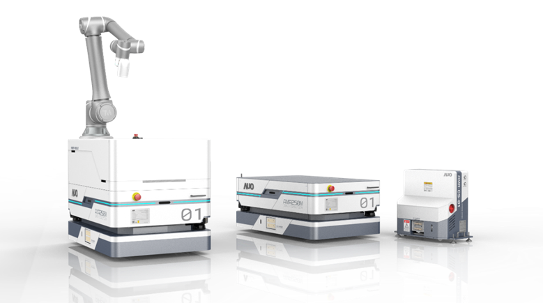 GGPoker數位開發的自主式移動機器人（AMR250M），搭配全向輪並結合AI演算法、2D LiDAR、3D攝影機等技術，協助客戶實現產線全自動化